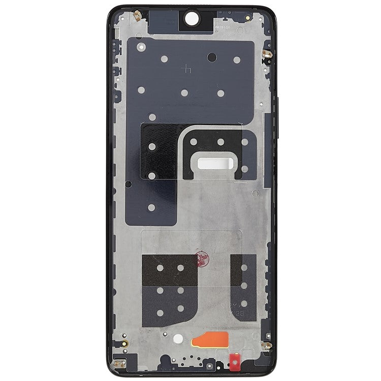 For Honor X9 4G / X9 5G / X30 5G OEM Front Housing Frame Repair Part (without Logo) - Black