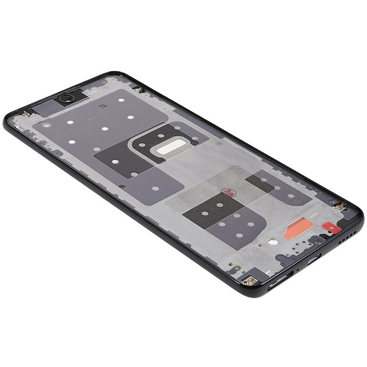 For Honor X9 4G / X9 5G / X30 5G OEM Front Housing Frame Repair Part (without Logo) - Black