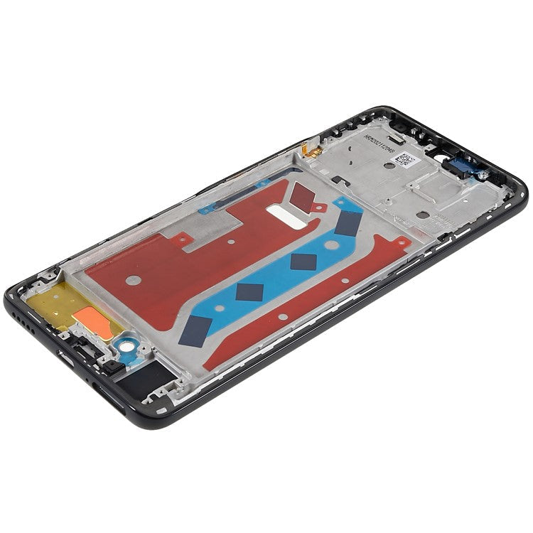 For Honor X9 4G / X9 5G / X30 5G OEM Front Housing Frame Repair Part (without Logo) - Black