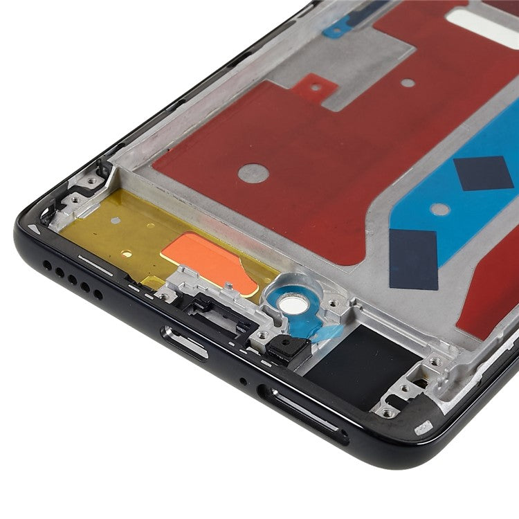 For Honor X9 4G / X9 5G / X30 5G OEM Front Housing Frame Repair Part (without Logo) - Black