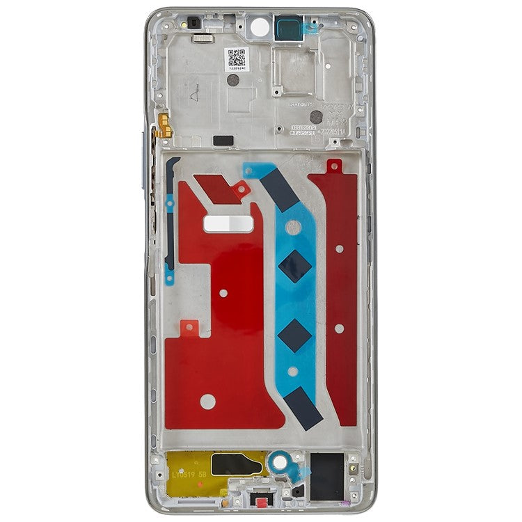 For Honor X9 4G / X9 5G / X30 5G OEM Front Housing Frame Repair Part (without Logo) - Silver
