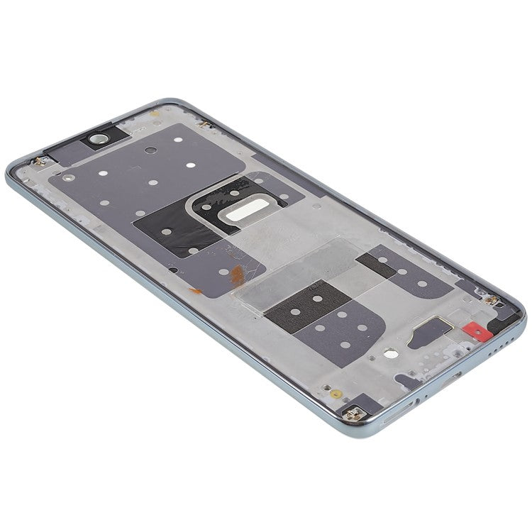 For Honor X9 4G / X9 5G / X30 5G OEM Front Housing Frame Repair Part (without Logo) - Silver
