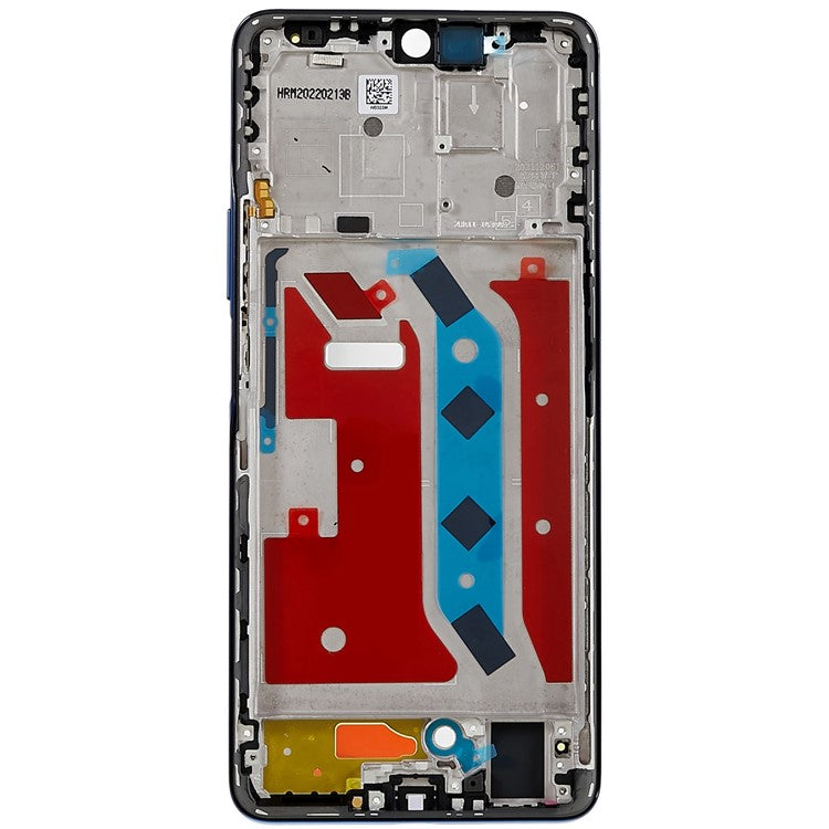 For Honor X9 4G / X9 5G / X30 5G OEM Front Housing Frame Repair Part (without Logo) - Blue