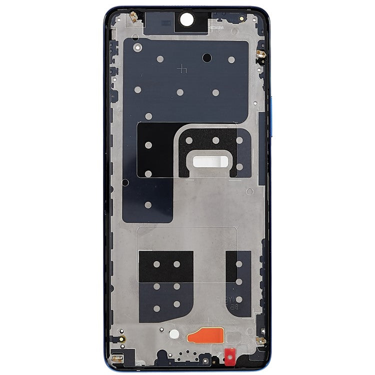 For Honor X9 4G / X9 5G / X30 5G OEM Front Housing Frame Repair Part (without Logo) - Blue