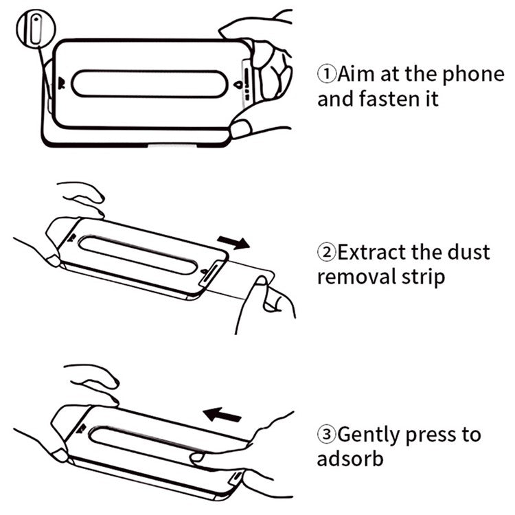 RURIHAI For iPhone 16 Pro Case Clear TPU Phone Cover with Easy Installation High Aluminium-Silicon Glass Film