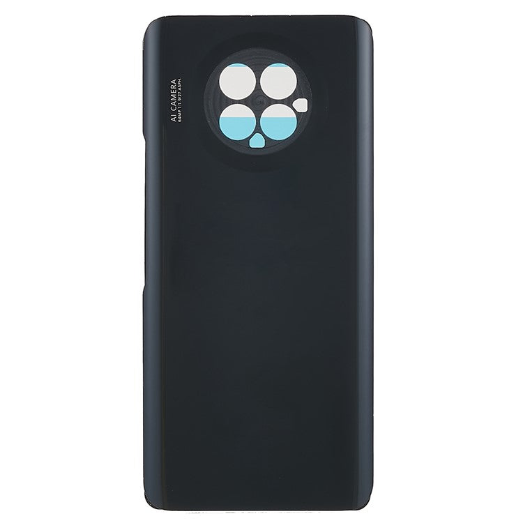 For Honor X20 5G Battery Housing Cover with Adhesive Sticker Replacement Parts - Black