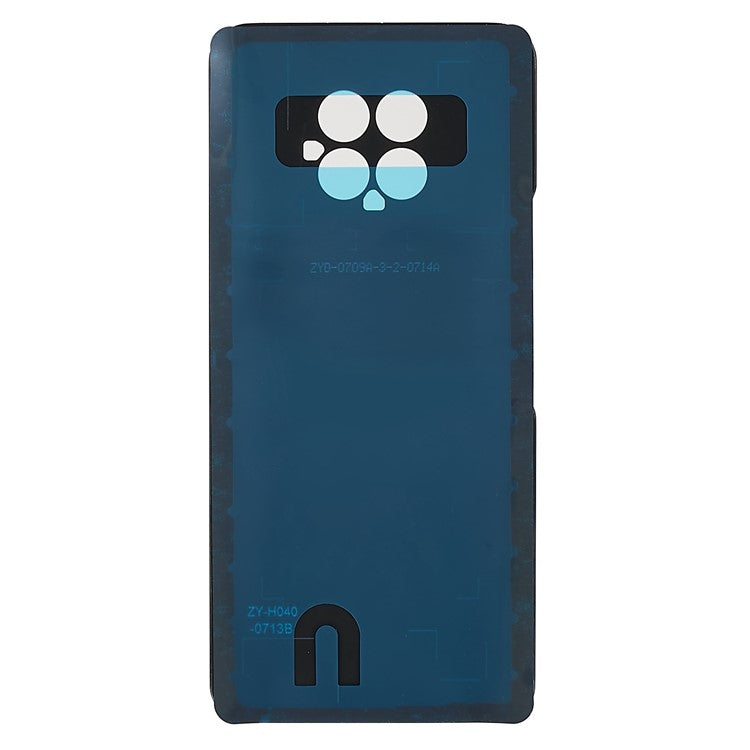 For Honor X20 5G Battery Housing Cover with Adhesive Sticker Replacement Parts - Black