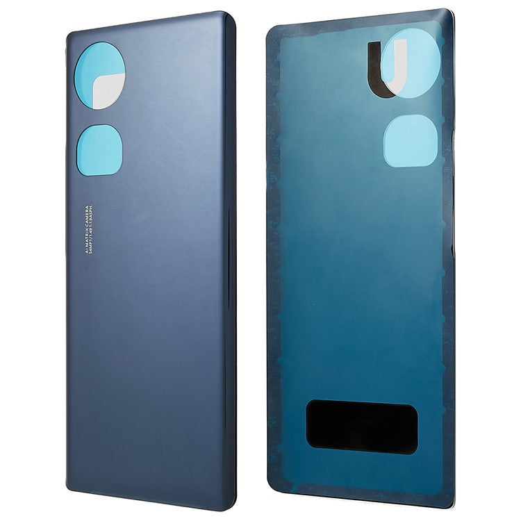 For Honor 70 5G Battery Housing Cover with Adhesive Sticker Replacement Parts - Midnight Black