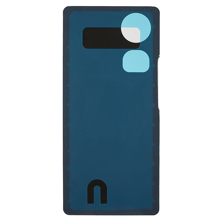 For Honor 70 5G Battery Housing Cover with Adhesive Sticker Replacement Parts - Midnight Black