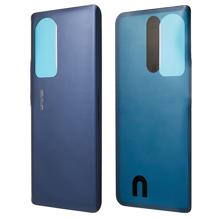 For Honor 70 Pro 5G Battery Housing Cover with Adhesive Sticker Replacement Parts - Midnight Black