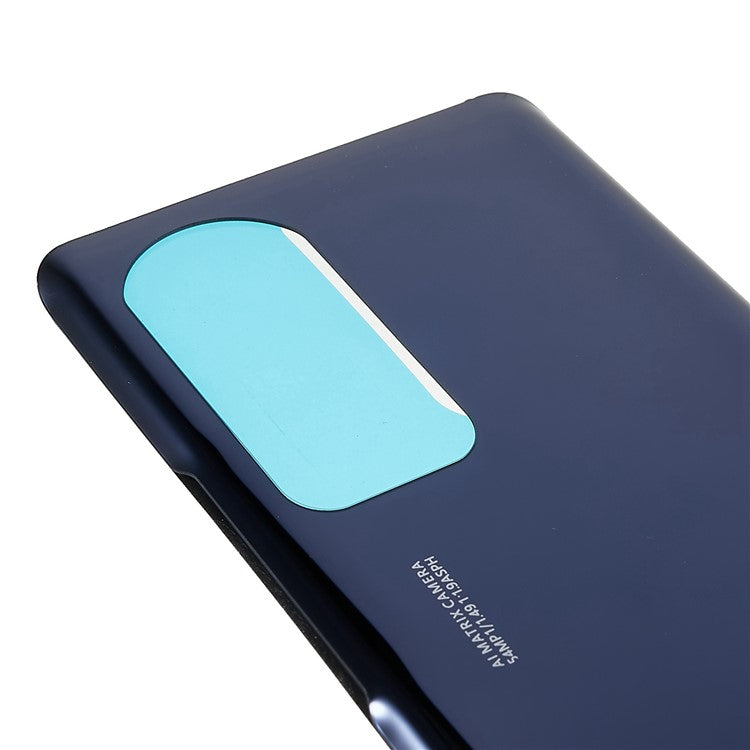 For Honor 70 Pro 5G Battery Housing Cover with Adhesive Sticker Replacement Parts - Midnight Black