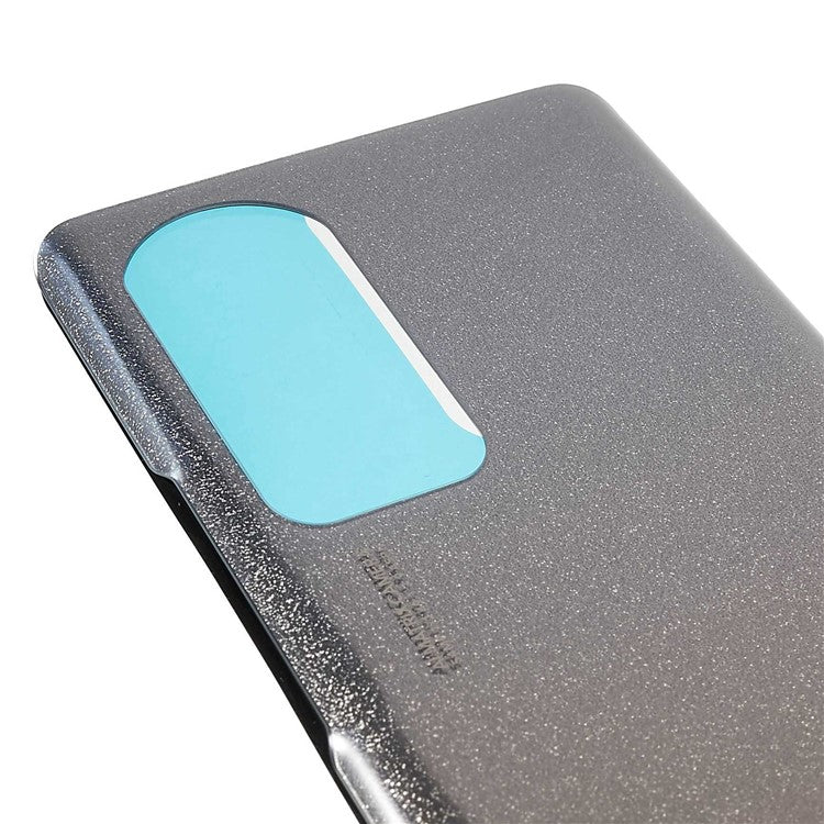 For Honor 70 Pro 5G Battery Housing Cover with Adhesive Sticker Replacement Parts - Crystal Silver