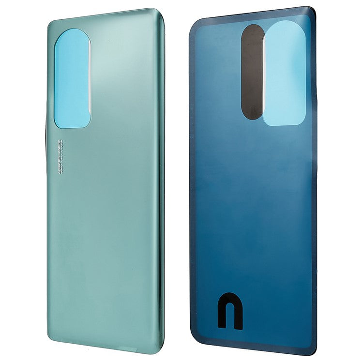 For Honor 70 Pro 5G Battery Housing Cover with Adhesive Sticker Replacement Parts - Emerald Green
