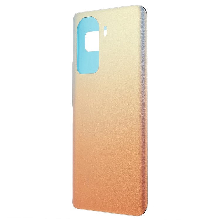 For Honor 60 Pro 5G Battery Housing Cover with Adhesive Sticker Replacement Parts - Pink