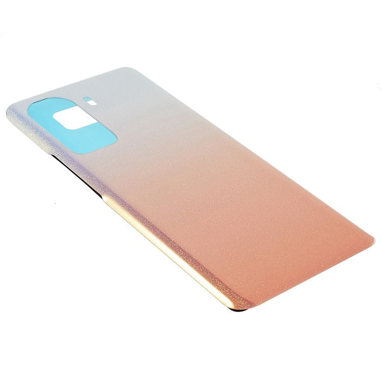 For Honor 60 Pro 5G Battery Housing Cover with Adhesive Sticker Replacement Parts - Pink