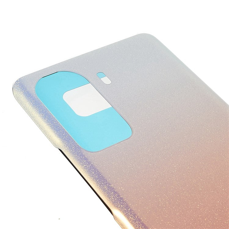 For Honor 60 Pro 5G Battery Housing Cover with Adhesive Sticker Replacement Parts - Pink