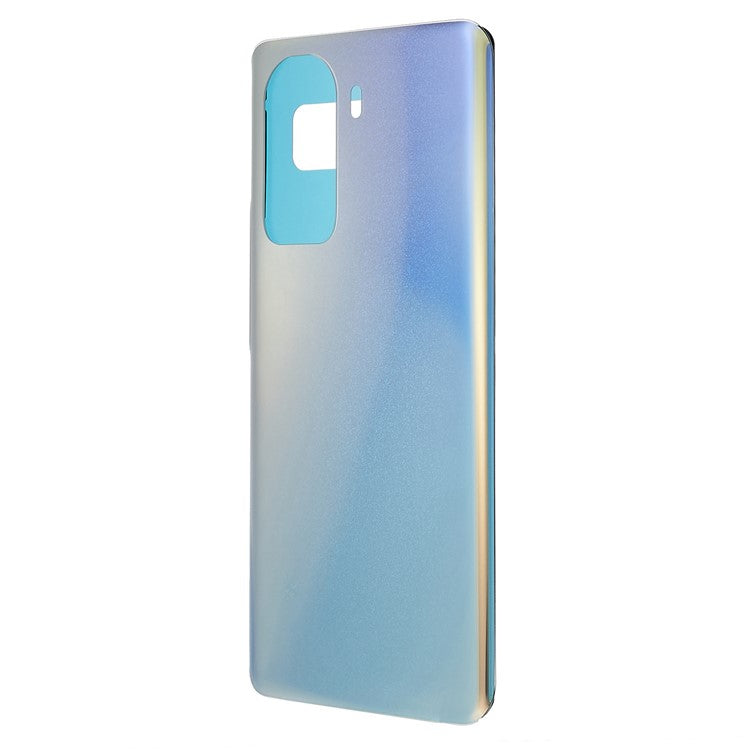 For Honor 60 Pro 5G Battery Housing Cover with Adhesive Sticker Replacement Parts - Blue