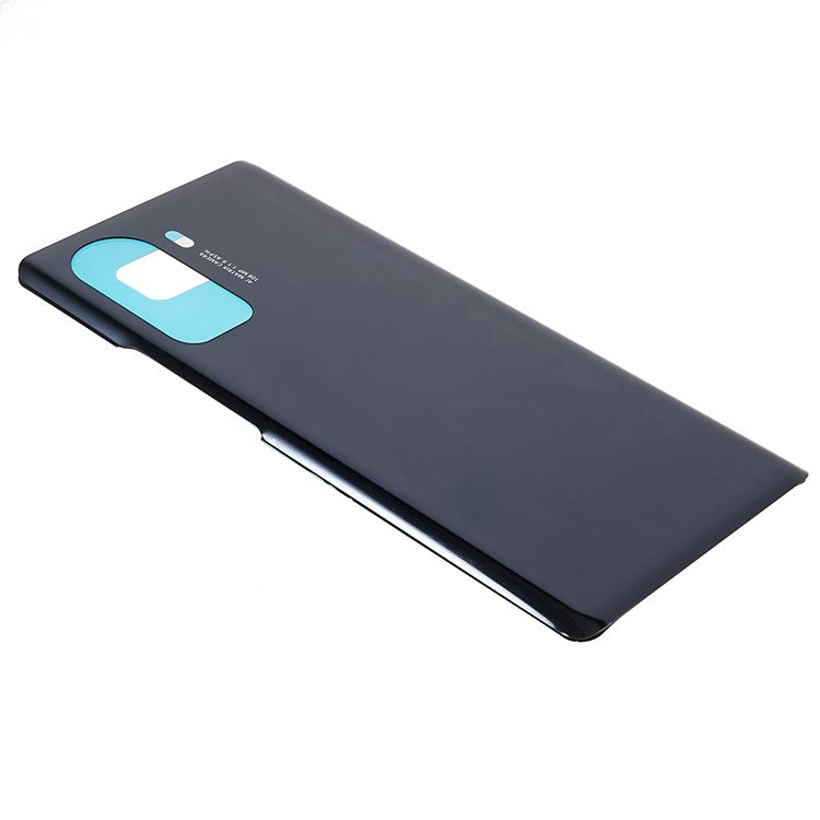 For Honor 60 5G Battery Housing Cover with Adhesive Sticker Replacement Parts - Black