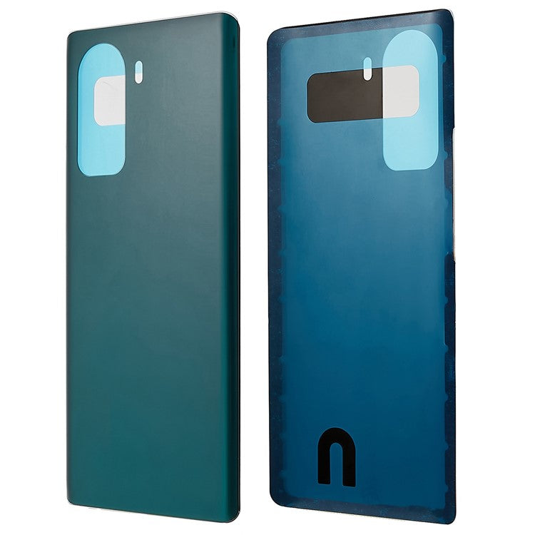 For Honor 60 5G Battery Housing Cover with Adhesive Sticker Replacement Parts - Green