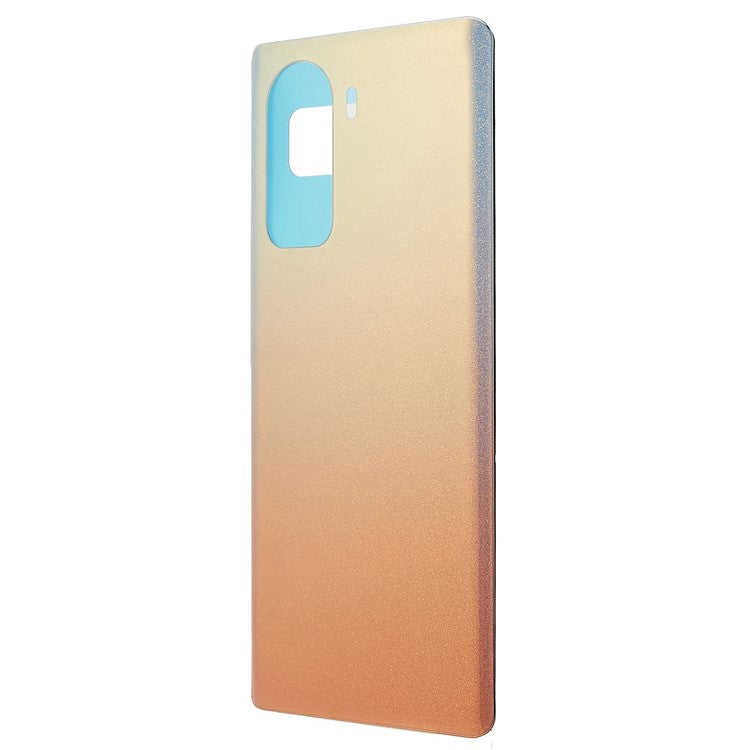 For Honor 60 5G Battery Housing Cover with Adhesive Sticker Replacement Parts - Pink