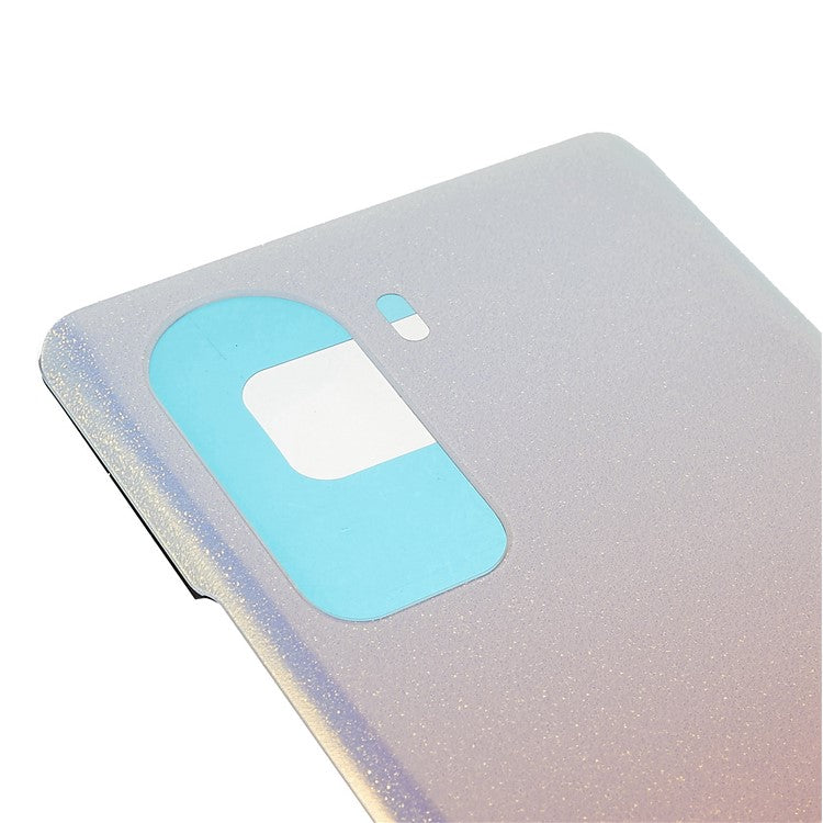 For Honor 60 5G Battery Housing Cover with Adhesive Sticker Replacement Parts - Pink