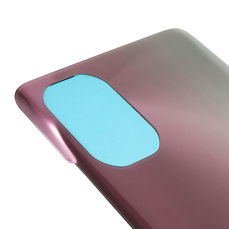 For Honor 50 Battery Housing Cover with Adhesive Sticker Replacement Parts - Amber Red