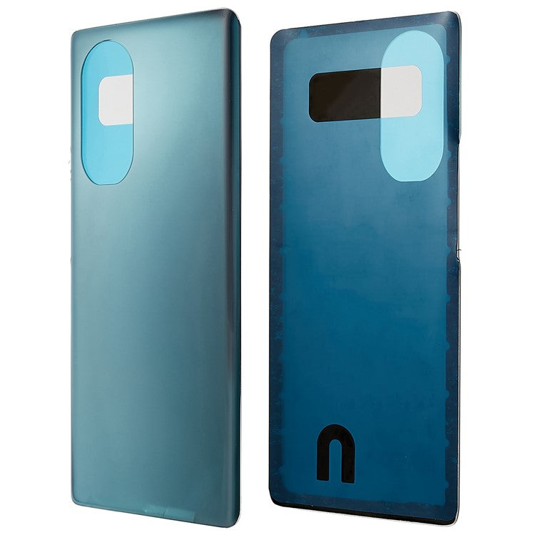 For Honor 50 Pro Battery Housing Cover with Adhesive Sticker Replacement Parts - Emerald Green