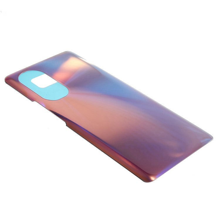 For Honor 50 Pro Battery Housing Cover with Adhesive Sticker Replacement Parts - Amber Red