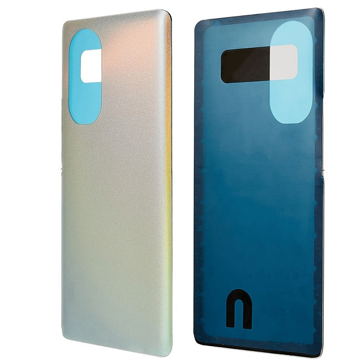 For Honor 50 Pro Battery Housing Cover with Adhesive Sticker Replacement Parts - Frost Crystal
