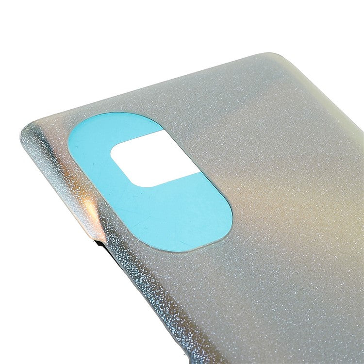 For Honor 50 Pro Battery Housing Cover with Adhesive Sticker Replacement Parts - Frost Crystal