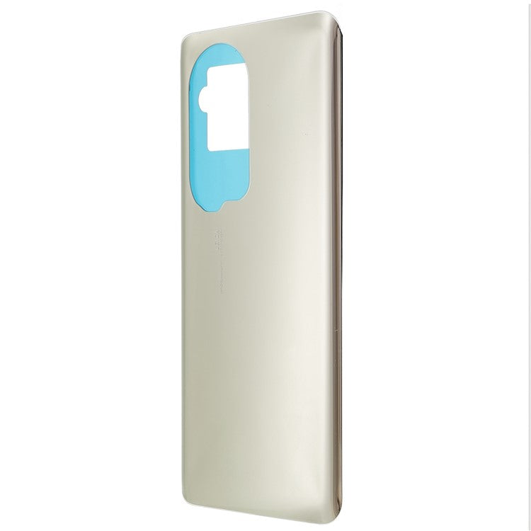 For Huawei P50 Pro 4G Battery Housing Cover with Adhesive Sticker Replacement Parts - Cocoa Gold