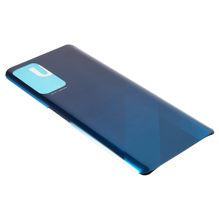 For Honor X10 5G Battery Housing Cover with Adhesive Sticker Replacement Parts - Blue
