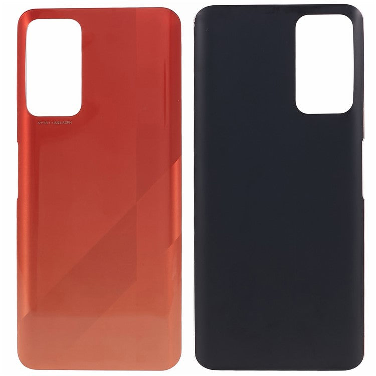 For Honor X10 5G Battery Housing Cover with Adhesive Sticker Replacement Parts - Orange