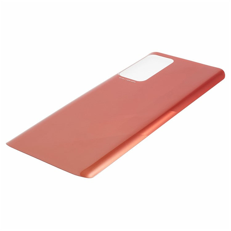 For Honor X10 5G Battery Housing Cover with Adhesive Sticker Replacement Parts - Orange