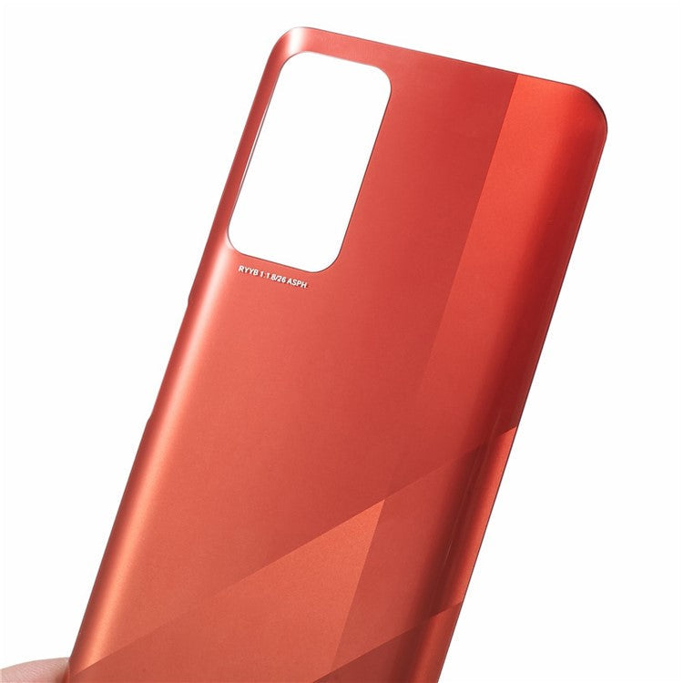 For Honor X10 5G Battery Housing Cover with Adhesive Sticker Replacement Parts - Orange