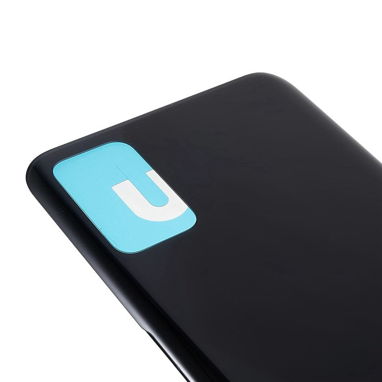 For Honor X10 Max 5G Battery Housing Cover with Adhesive Sticker Replacement Parts - Black
