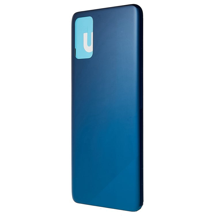 For Honor X10 Max 5G Battery Housing Cover with Adhesive Sticker Replacement Parts - Blue