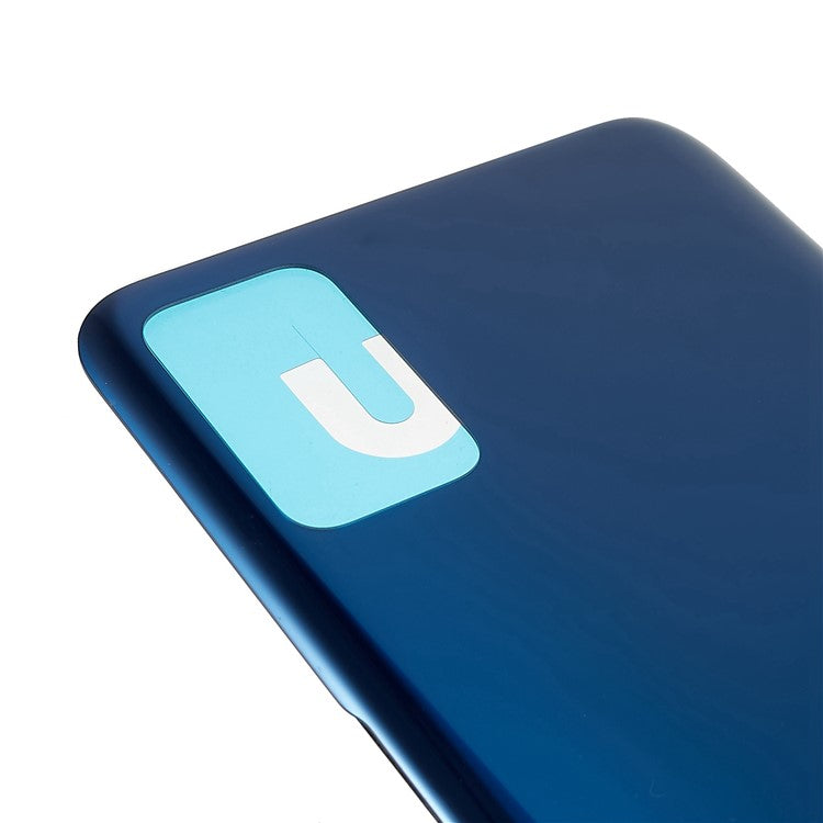 For Honor X10 Max 5G Battery Housing Cover with Adhesive Sticker Replacement Parts - Blue