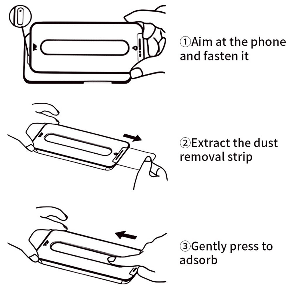 RURIHAI For iPhone 13 Pro Case Clear TPU Phone Cover with Easy Installation High Aluminium-Silicon Glass Film