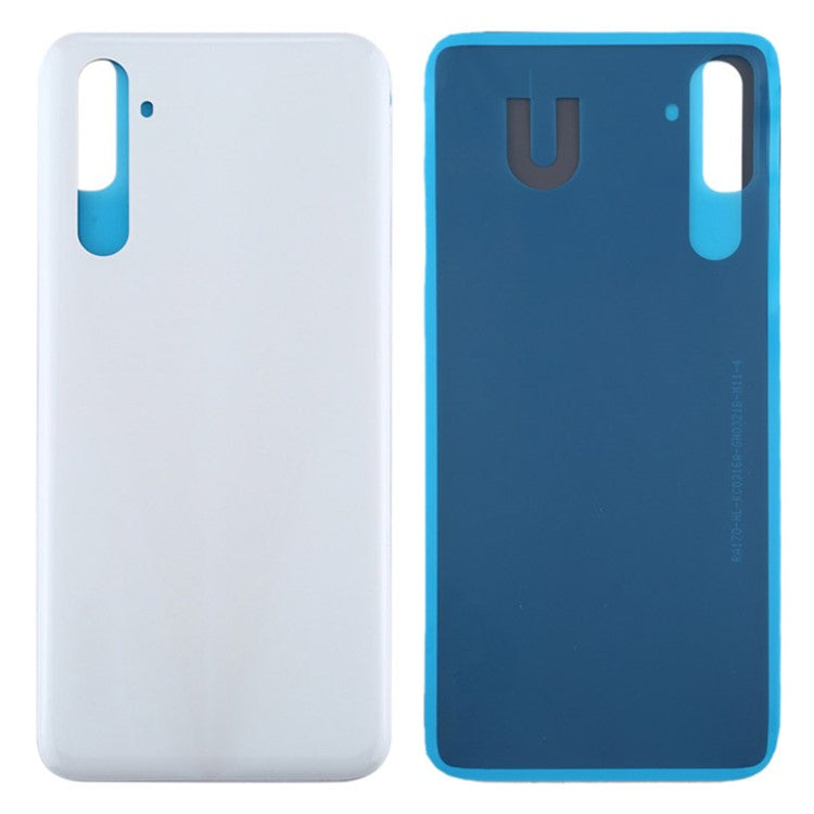 For Realme 6 Battery Housing Back Cover Replacement Part - White