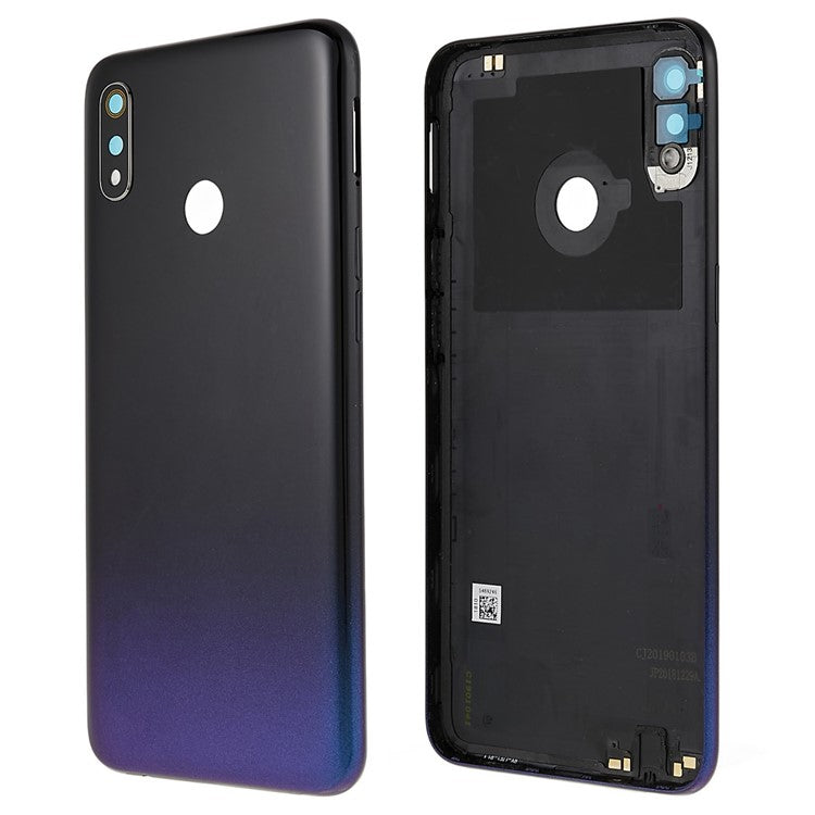 For Oppo Realme 3 OEM Battery Housing Back Cover Replacement - Dynamic Black