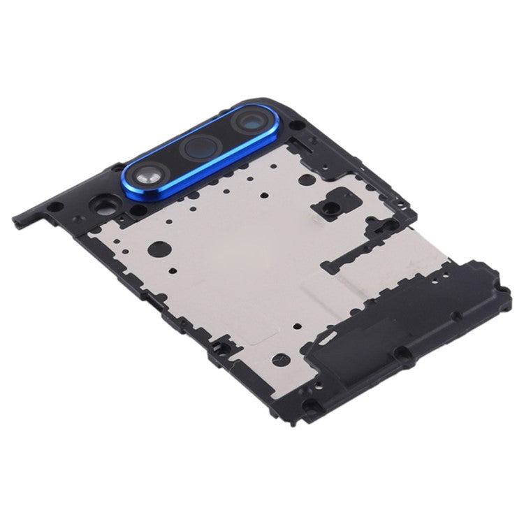 For Honor 9X Motherboard Protective Cover with Camera Ring Lens Cover (without Logo) - Blue