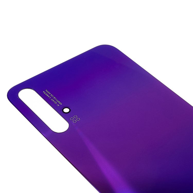 For Huawei nova 5 Back Battery Housing Cover Replacement Parts - Purple