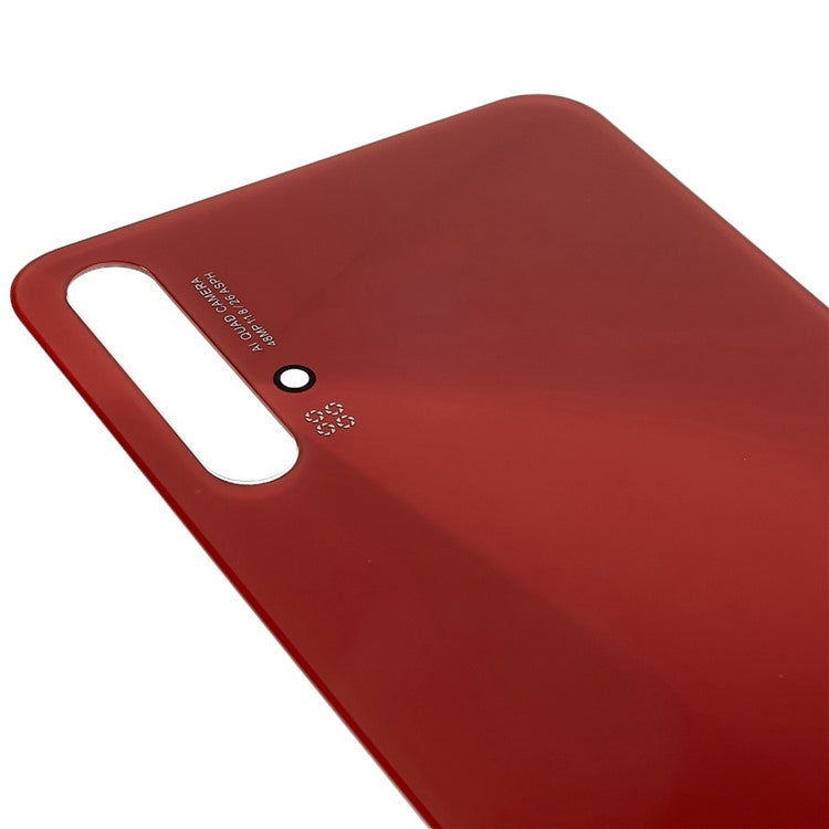 For Huawei nova 5 Back Battery Housing Cover Replacement Parts - Red