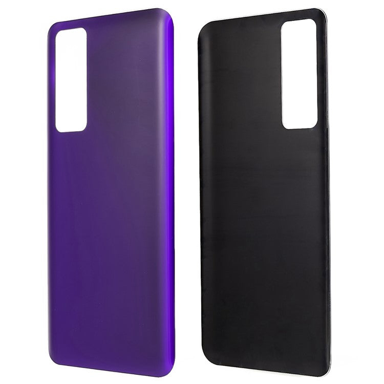 For Huawei nova 7 5G Back Battery Housing Cover Replacement Part - Purple