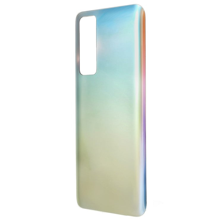 For Huawei nova 7 5G Back Battery Housing Cover Replacement Part - Silver