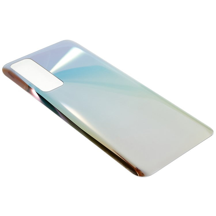 For Huawei nova 7 5G Back Battery Housing Cover Replacement Part - Silver