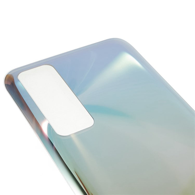 For Huawei nova 7 5G Back Battery Housing Cover Replacement Part - Silver