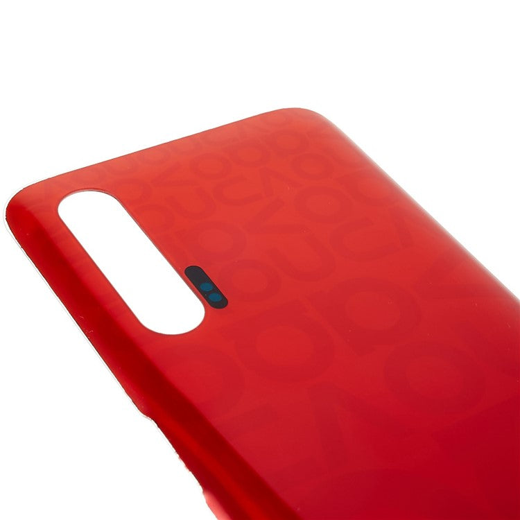 For Huawei nova 6 5G Version Back Battery Housing Cover Replacement Part - Red