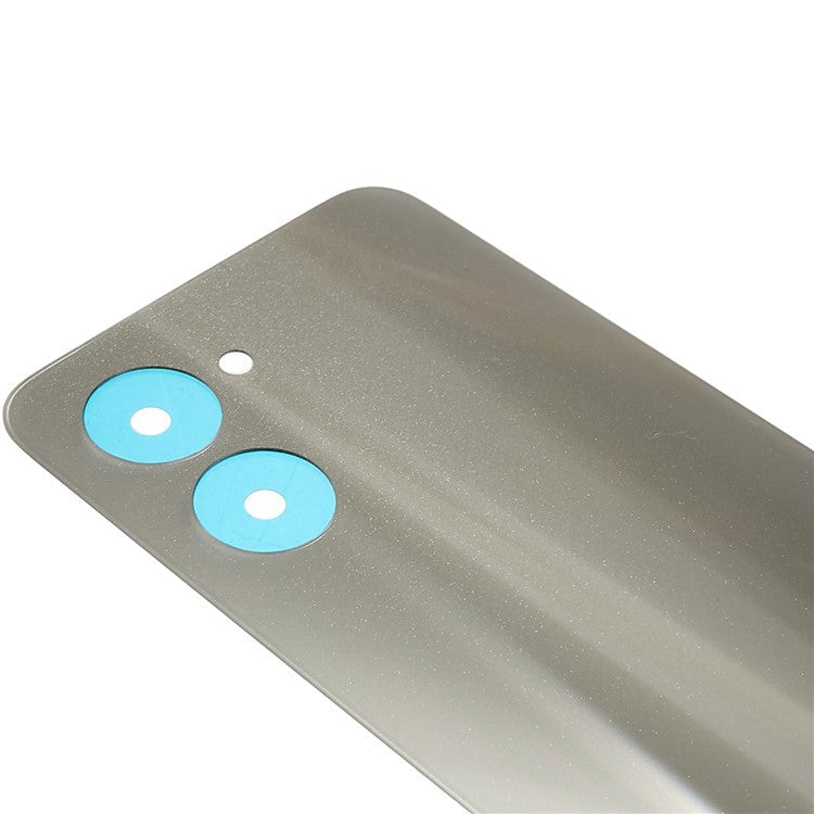 For Realme C33 4G Battery Housing Back Cover Replacement Part - Gold